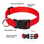 S Size Dog Puppy Pet Collar Adjustable Nylon Toy Small Pink Blue Red Black - Grey