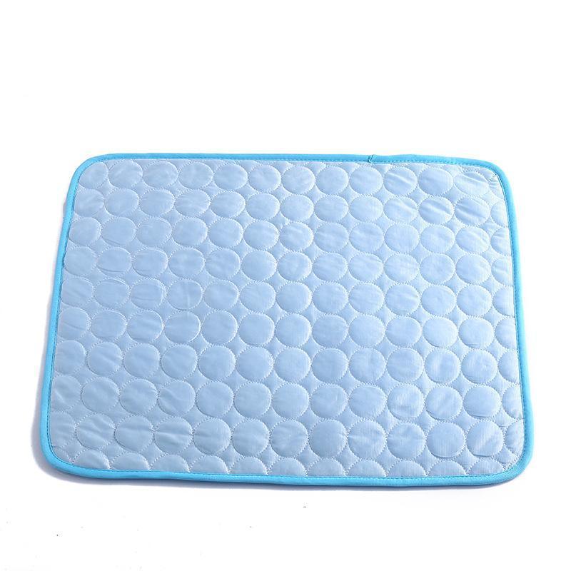 Pet Cool Gel Mat Dog Cat Bed Non-Toxic Breathable Summer Pad 5 Sizes Dog Pad - L(70*55cm)