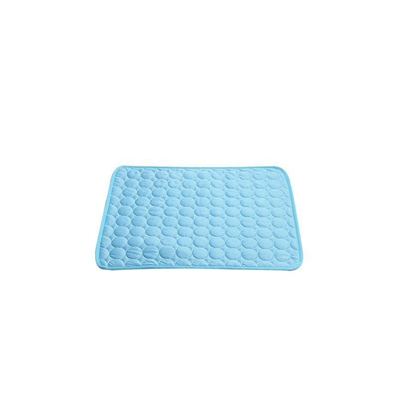 Pet Cool Gel Mat Dog Cat Bed Non-Toxic Breathable Summer Pad 5 Sizes Dog Pad - L(70*55cm)