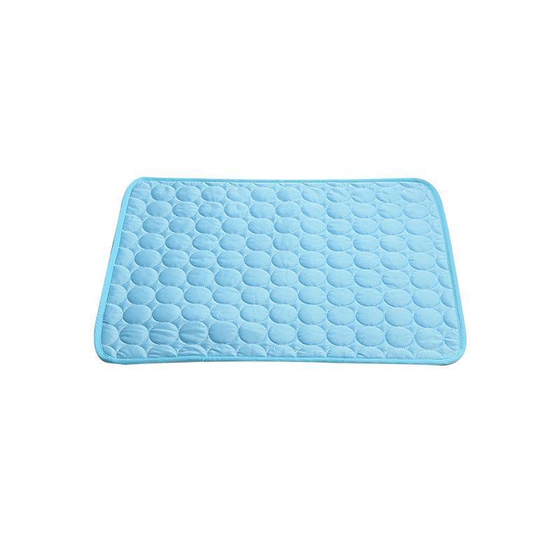 Pet Cool Gel Mat Dog Cat Bed Non-Toxic Breathable Summer Pad 5 Sizes Dog Pad - L(70*55cm)