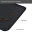 Silicone Pet Feeding Mat Dog Cat Food Bowl Placemat Waterproof Non-Slip Easy Clean - Black