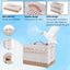 Pigeon Cage Foldable Plastic Homing Pigeon Crate Carrier Training Transport Box