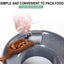 Interactive Dog Toy Tennis Feeder Machine for Training and Treat Rewards - Grey