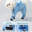 Waterproof Dog Raincoat with Feet Full Coverage Pet Rainy Clothes for Small Dogs - Yellow - M