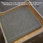 Durable Cat Scratcher Lounge Corrugated Scratching Wood Board - Square