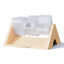 Cat Puzzle Feeder Toy Turntable Leaky Food Dispenser for Snacks Freeze Treats