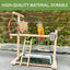 Parrot Wooden Playground Station Swing Climbing Ladder Cage Rack Bird Perch Toy
