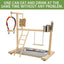 Parrot Wooden Playground Station Swing Climbing Ladder Cage Rack Bird Perch Toy