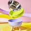 Eggshell Tall Pet Bowl Cat Dog Food Bowl Anti Slip Durable Raised Feeding Bowl - Green