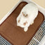 Pet Mat Kennel Cushion Dog Cat Bed Sleeping Pad Soft Washable for Crate Floor - 60x60cm