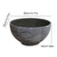 Ancient Fish Tank Lotus Flower Pot Water Lily Bowl Garden Decorative Planter