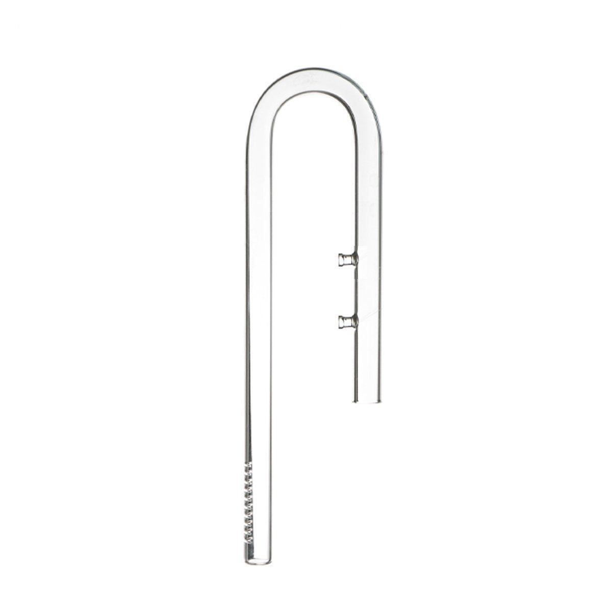 Aquarium Glass Inlet Outlet Pipe Fish Tank Filter Oil Film Remover Plant Holder - Lily inlet-12mm