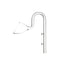 Aquarium Glass Inlet Outlet Pipe Fish Tank Filter Oil Film Remover Plant Holder - Lily inlet-16mm