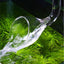 Aquarium Glass Inlet Outlet Pipe Fish Tank Filter Oil Film Remover Plant Holder - Hemispherical outlet-12mm