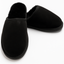 Sheepskin Wool Unisex Slippers Scuffs Slip On Winter Ugg Slippers in Black - 8