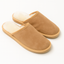 Sheepskin Wool Unisex Slippers Scuffs Slip On Winter Ugg Slippers in Chestnut - 8