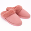 Sheepskin Wool Womens Slippers Scuffs Slip On Winter Ugg Slippers in Pink - 10