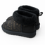 Womens Australian Sheepskin Wool Fur Mini UGG Ankle Boots in Gold Black - 8