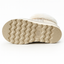 Womens Australian Sheepskin Wool Fur Mini UGG Ankle Boots in Gold Sand - 6