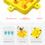 Blue Interactive Slow Feeder Puzzle Toy for Dogs - Durable Pet Food Dispenser Bowl