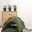 M Pewter Gray Foldable Breathable Summer Pet Tent with Cooling Mat - Portable Outdoor and Indoor Pet Shelter