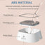 White Anti-Spill Floating Pet Water Bowl for Dogs and Cats - 1L Capacity, Splash-Proof and Anti-Wet Mouth Design