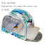 Stylish Leaf Print Clear View Bird Carrier - Portable Travel Cage with Perch & Tray for Parrots, Cockatiels & Small Pets