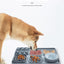 Pet Slow Feeder Lick Mat with Suction Cups - Anti-Anxiety Dog Feeding Mat(Blue)
