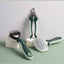 Grey and Green Complete 8-Piece Pet Grooming Kit - Essential Dog & Cat Care Tools with Brushes, Nail Clippers, Scissors & Portable Case