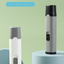 Grey Quiet Electric Pet Nail Grinder with LED Light - 2-Speed USB-C Rechargeable Trimmer for Dogs & Cats Grooming