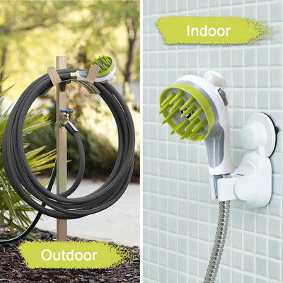 Blue Ultimate Pet Bathing Showerhead - Dog-Friendly Pressure-Boost Spray with Foamer