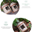 3-Piece Handcrafted Natural Grass Bird Nest - Eco-Friendly Pet Garden Decor(14*10cm)