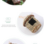 3-Piece Handcrafted Natural Grass Bird Nest - Eco-Friendly Pet Garden Decor(14*10cm)