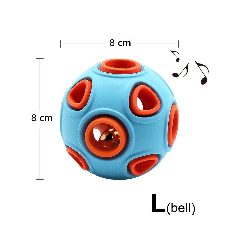 Interactive Rubber Pet Ball