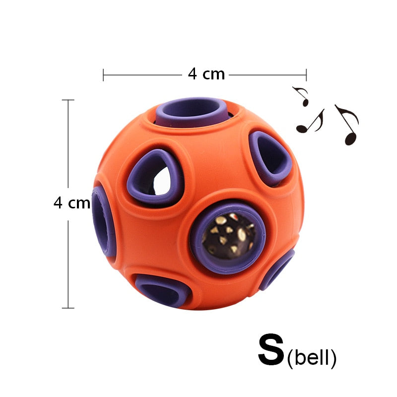 Interactive Rubber Pet Ball