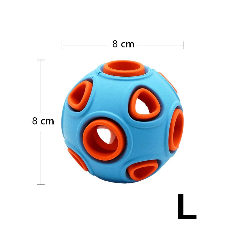 Interactive Rubber Pet Ball