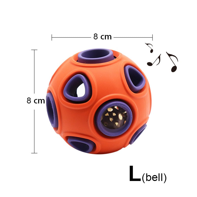 Interactive Rubber Pet Ball