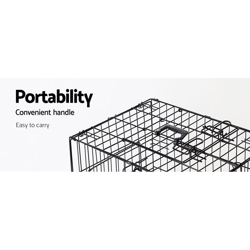 Dog Cage 36inch - Black