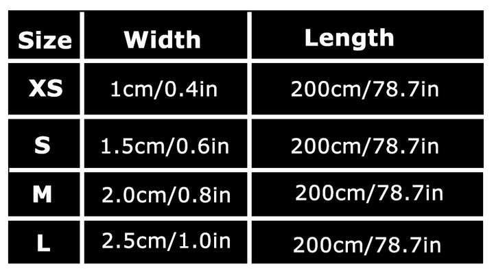 Reflective Pet Leash 2 meters Brown S