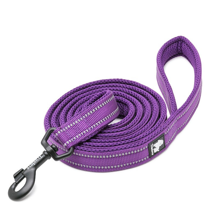 Reflective Pet Leash 2 meters Purple XS