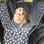 Waterproof Pet Car Seat Cover Black With Mesh Window