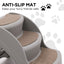 Furtastic 38cm Foldable Pet Stairs Ramp - Grey