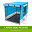 Dog Cage Cover Blue 24in
