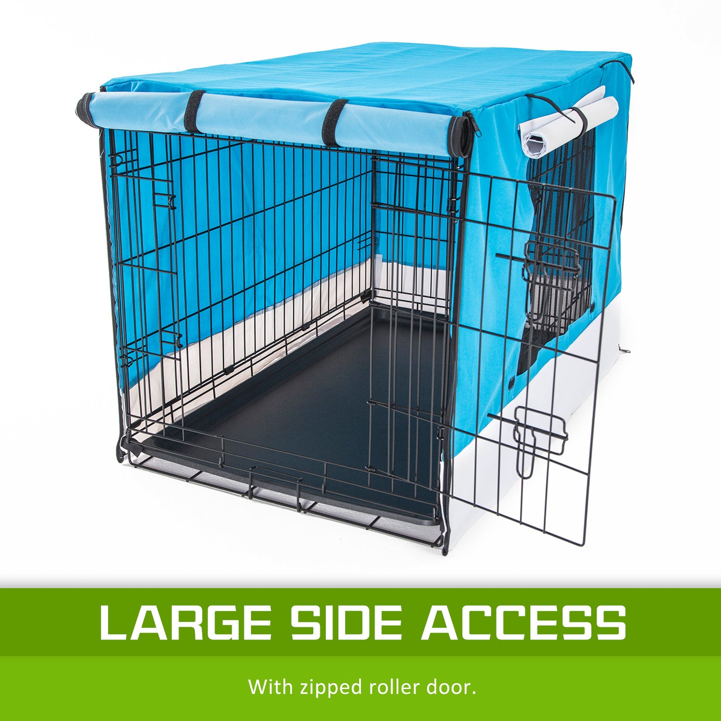 Dog Cage Cover Blue 24in