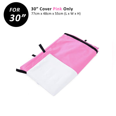 Dog Playpen Net Cover Pink 30in Dog Exercise Enclosure