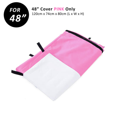 Dog Cage Cover Pink 48in