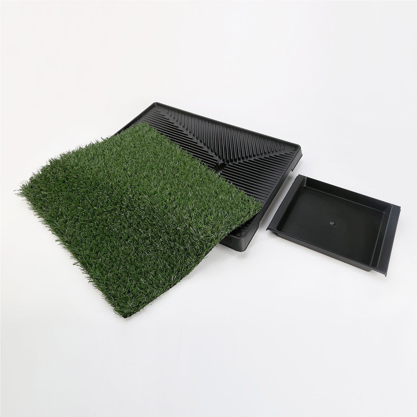 Dog Tray Training Toilet 63cm x 50cm + 1 Grass Mat