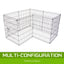 Dog Playpen 8 Panel 24in Foldable Cage + Cover