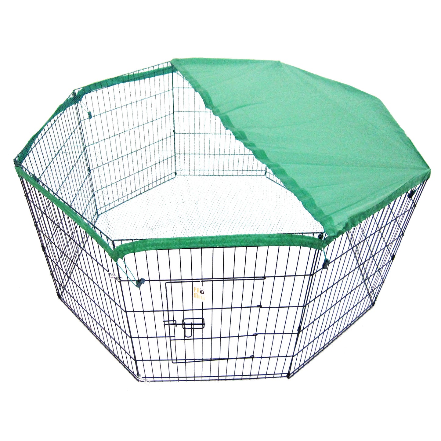 Dog Playpen Net Cover Green 24in Dog Exercise Enclosure