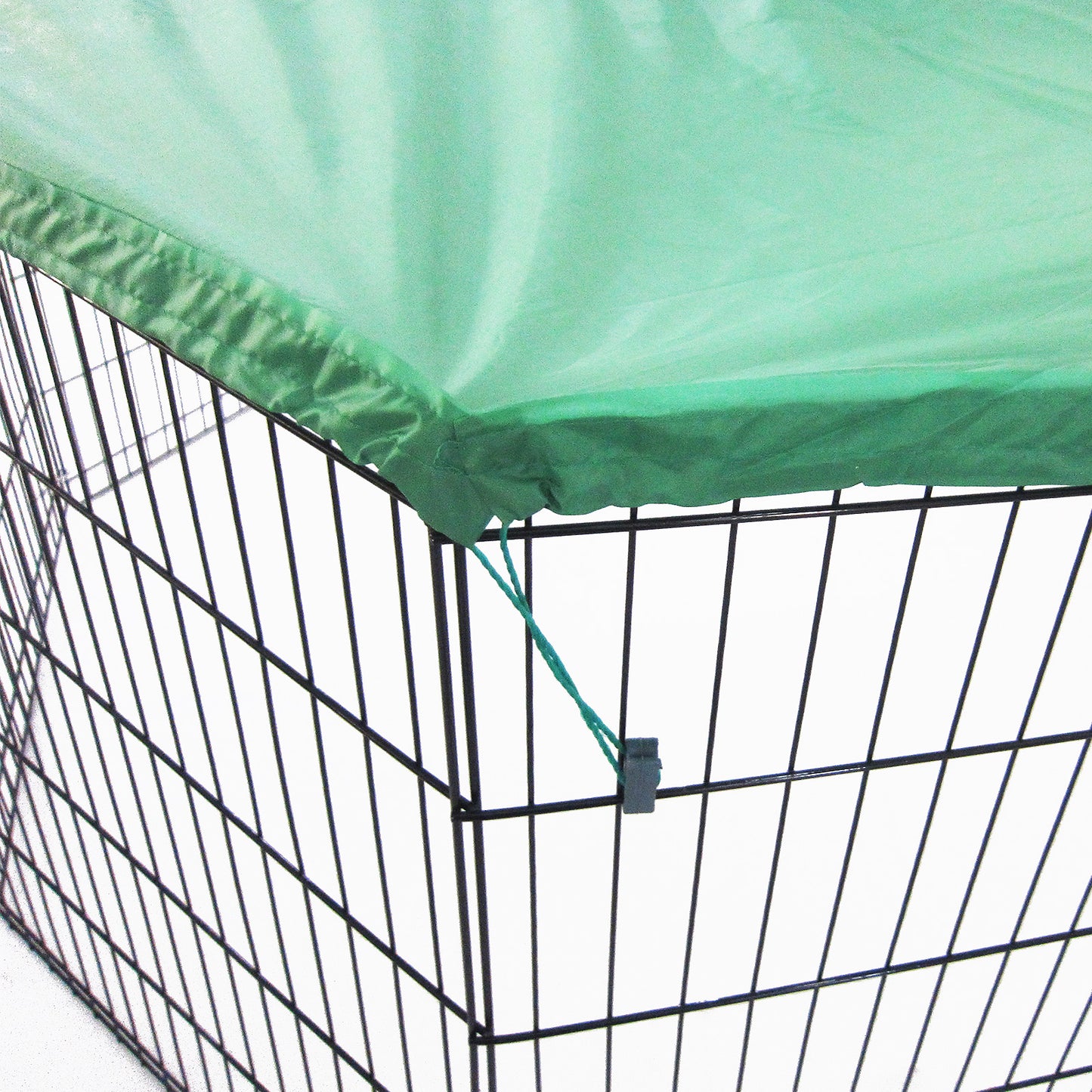 Dog Playpen Net Cover Green 24in Dog Exercise Enclosure